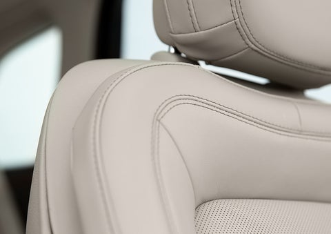 Fine craftsmanship is shown through a detailed image of front-seat stitching. | McLarty Daniel Lincoln in Bentonville AR