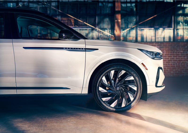 The wheels of the available Jet Appearance Package are highlighted. | McLarty Daniel Lincoln in Bentonville AR