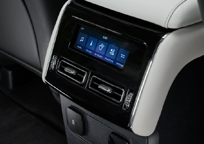 The second row touch screen displays audio and temperature control settings. | McLarty Daniel Lincoln in Bentonville AR