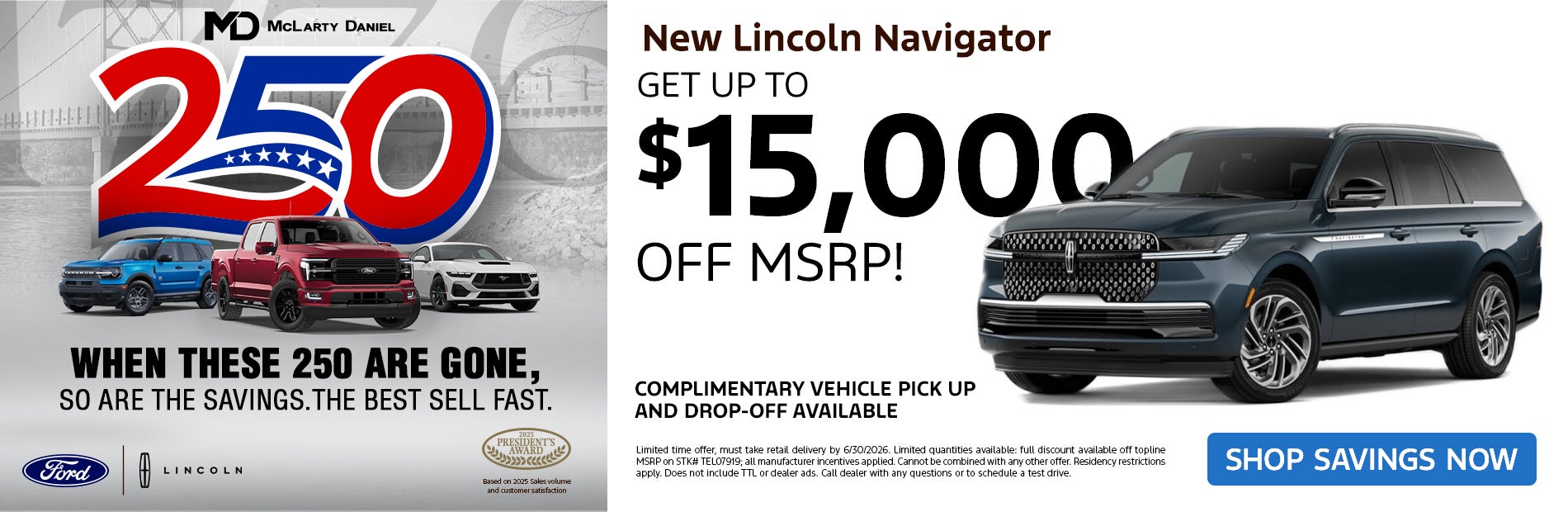 New Lincoln Navigator models